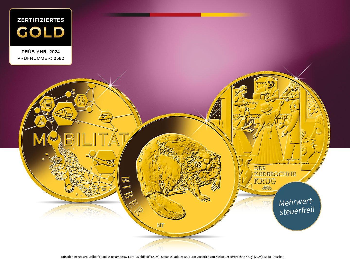 Euro Goldmünzen