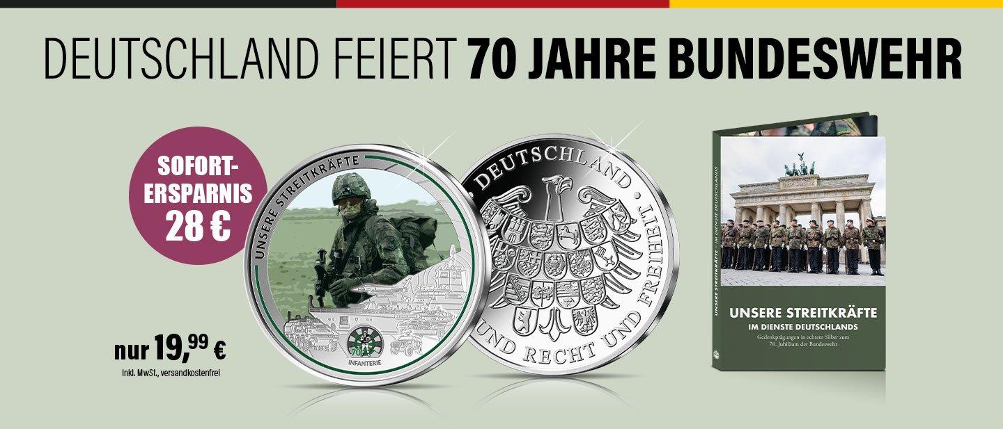 Die Silber-Jubiläumsedition zu Ehren der Bundeswehr