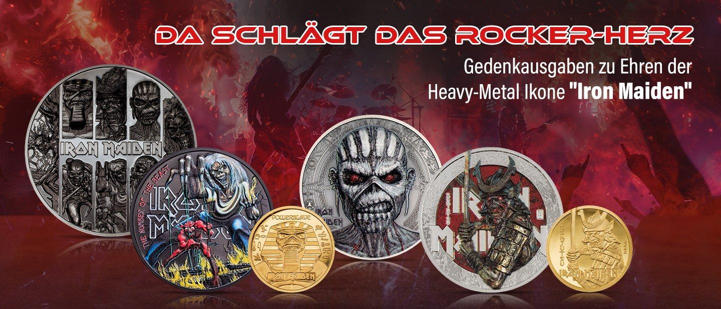 Iron Maiden Münzen