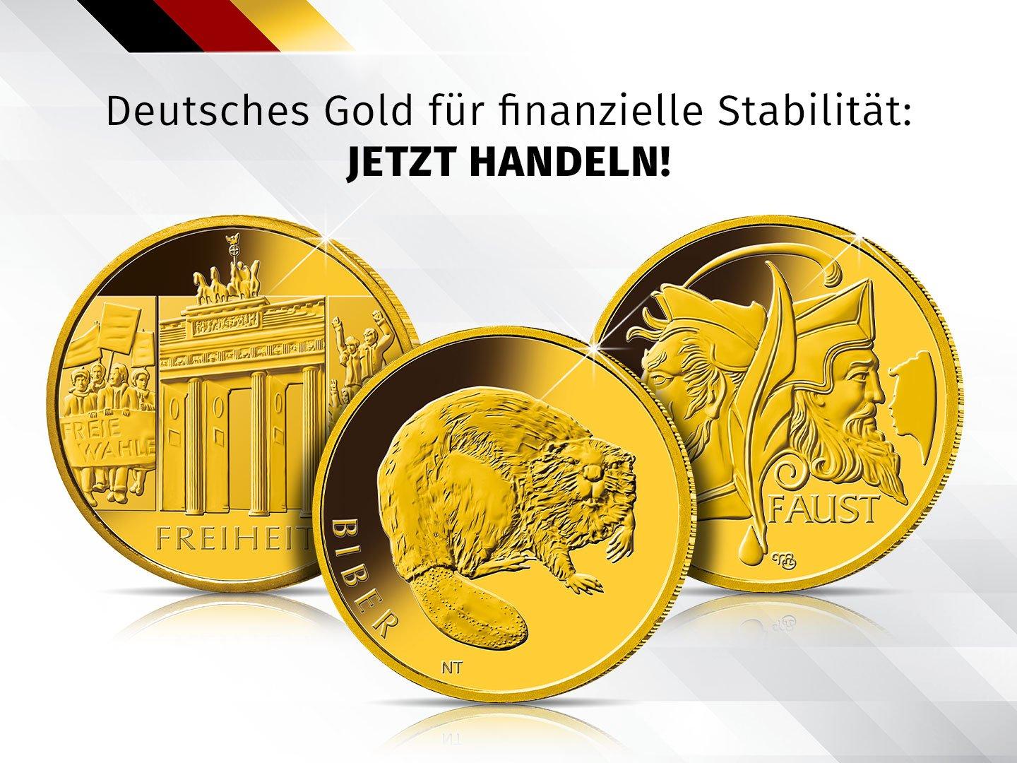 Deutsche Euro-Goldmünzen