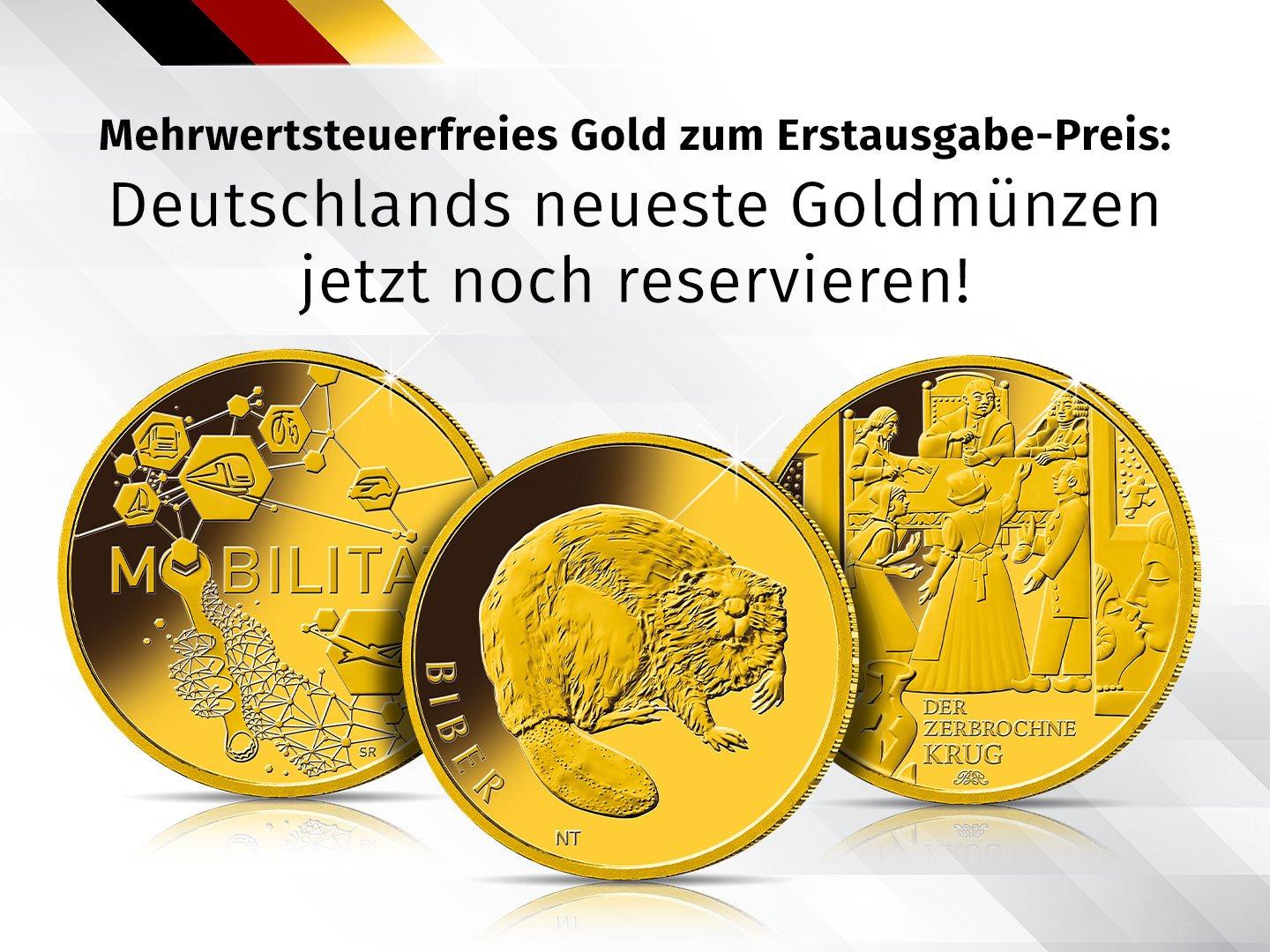 Deutsche Goldmünzen