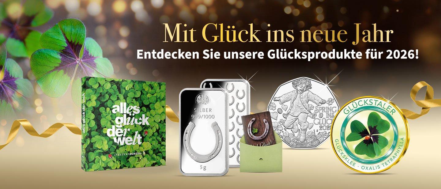 Entdecken Sie unsere Glücksprodukte für 2026!