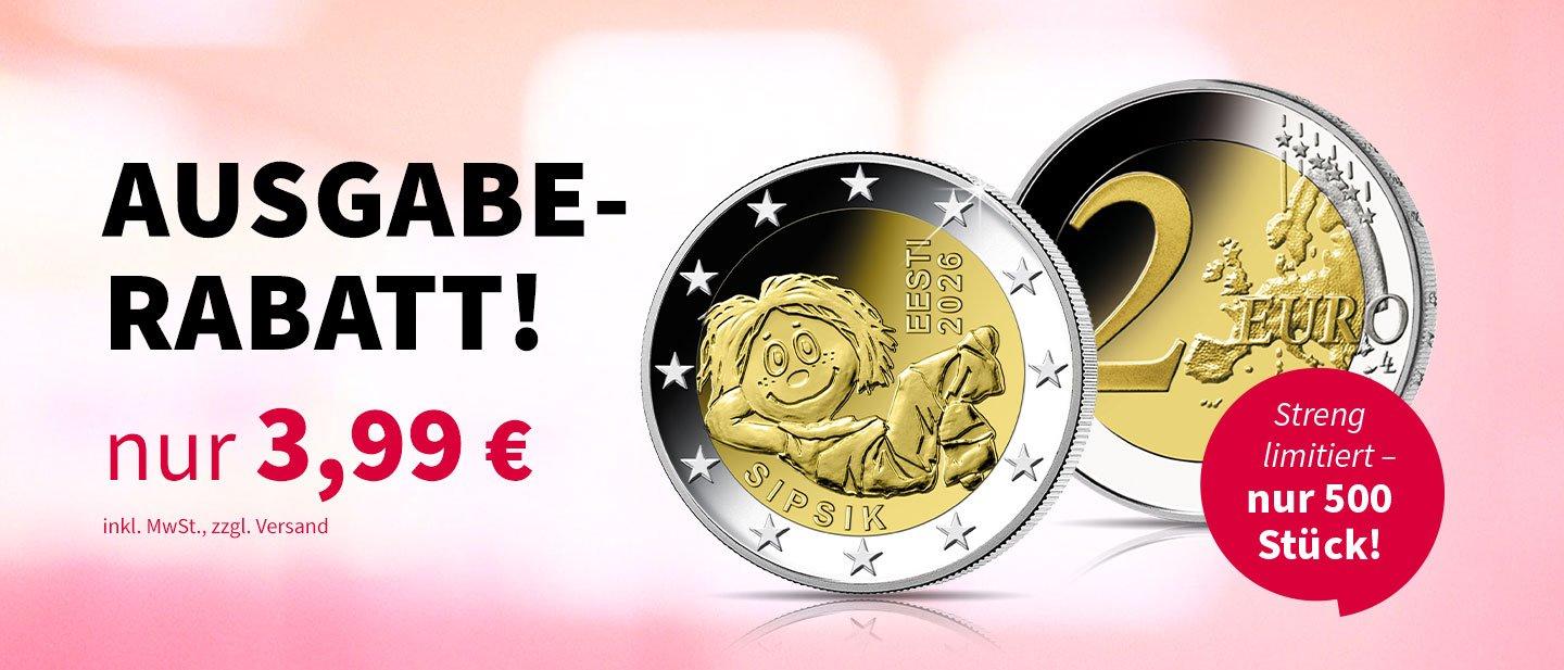 2 Euro Estland 2026 "Sipsik"