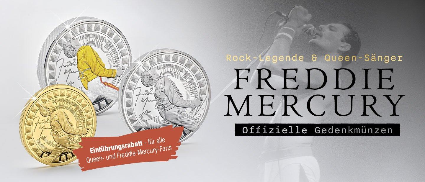 Offizielle Gedenkmünzen „Freddie Mercury“ 2025