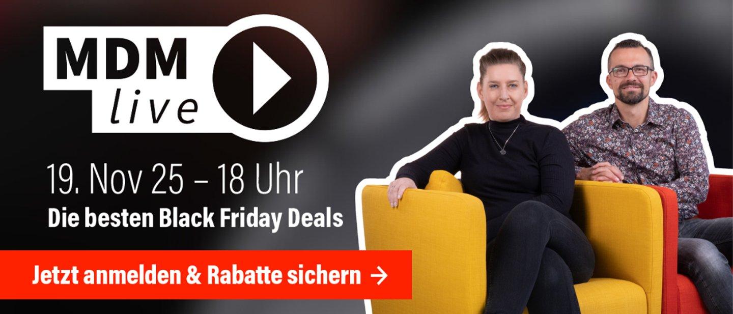 MDM Live am 19.11. um 18 Uhr: Jetzt anmelden & Rabatte sichern