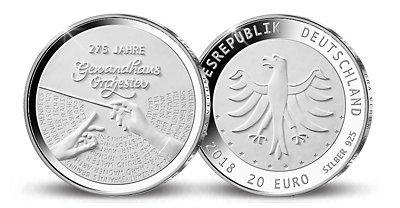 20-Euro-Silbergedenkmünze 