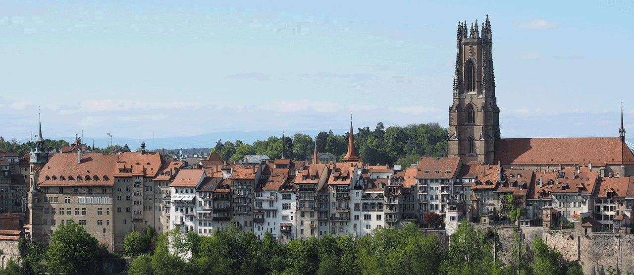 Fribourg in der Schweiz