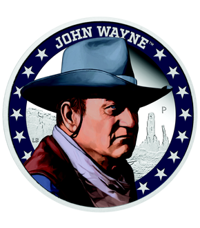 Monnaie officielle en argent pur «John Wayne» 2020