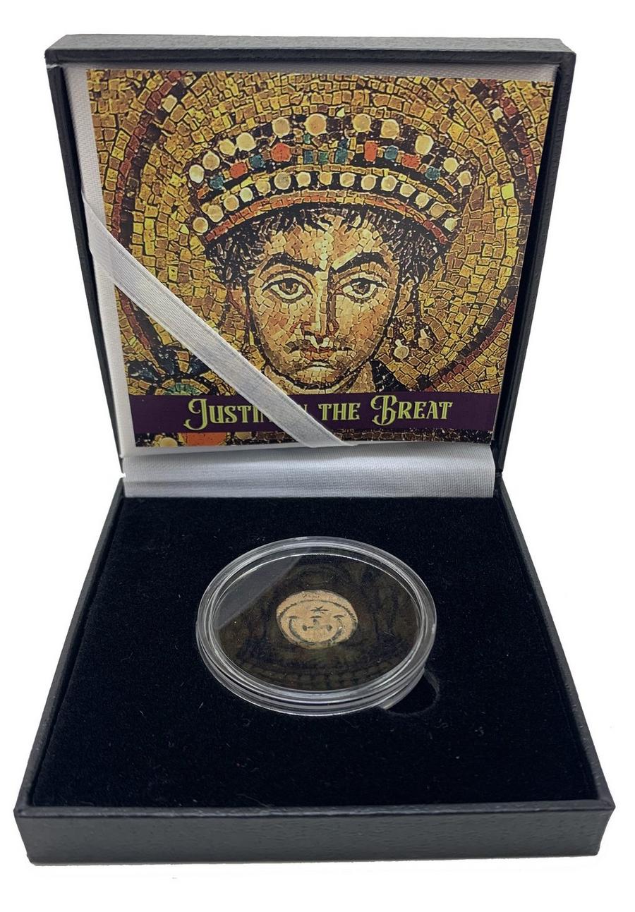 Byzanz Nummus Justinian I. der Große 527-565 n. Chr.