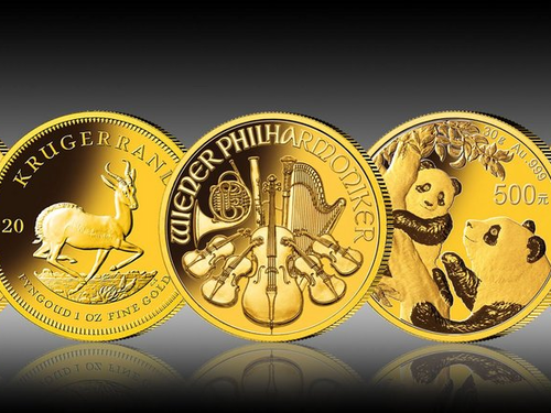 Offizielle Goldmünzen in bester Qualität
