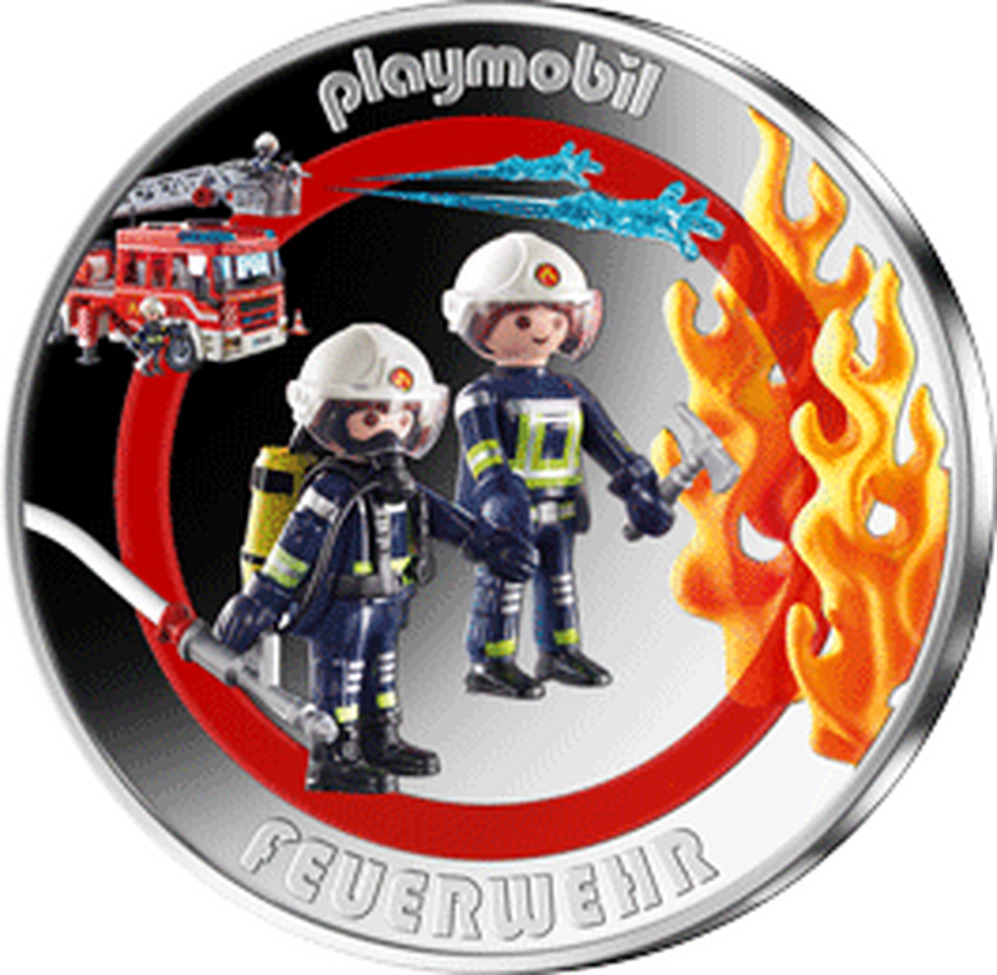 Die Silberprägung 50 Jahre Playmobil 