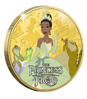 La frappe dorée à l'or pur Classiques Disney «La Princesse et la Grenouille»