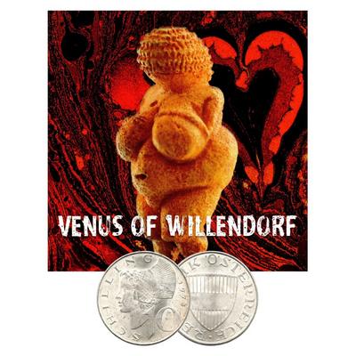 Venus von Willendorf: Silbermünze (Mini-Album)