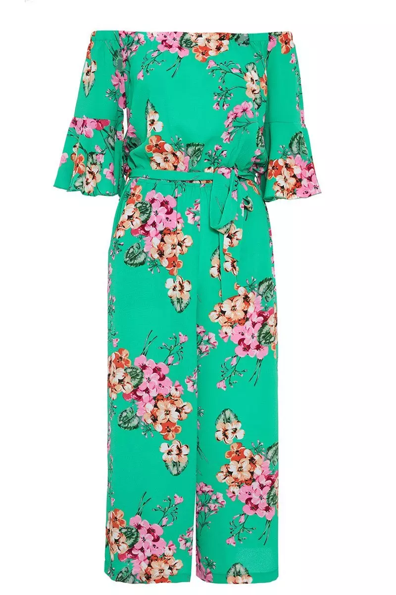 quiz floral jumpsuit