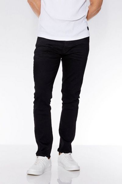 Black Stretch Denim Jeans