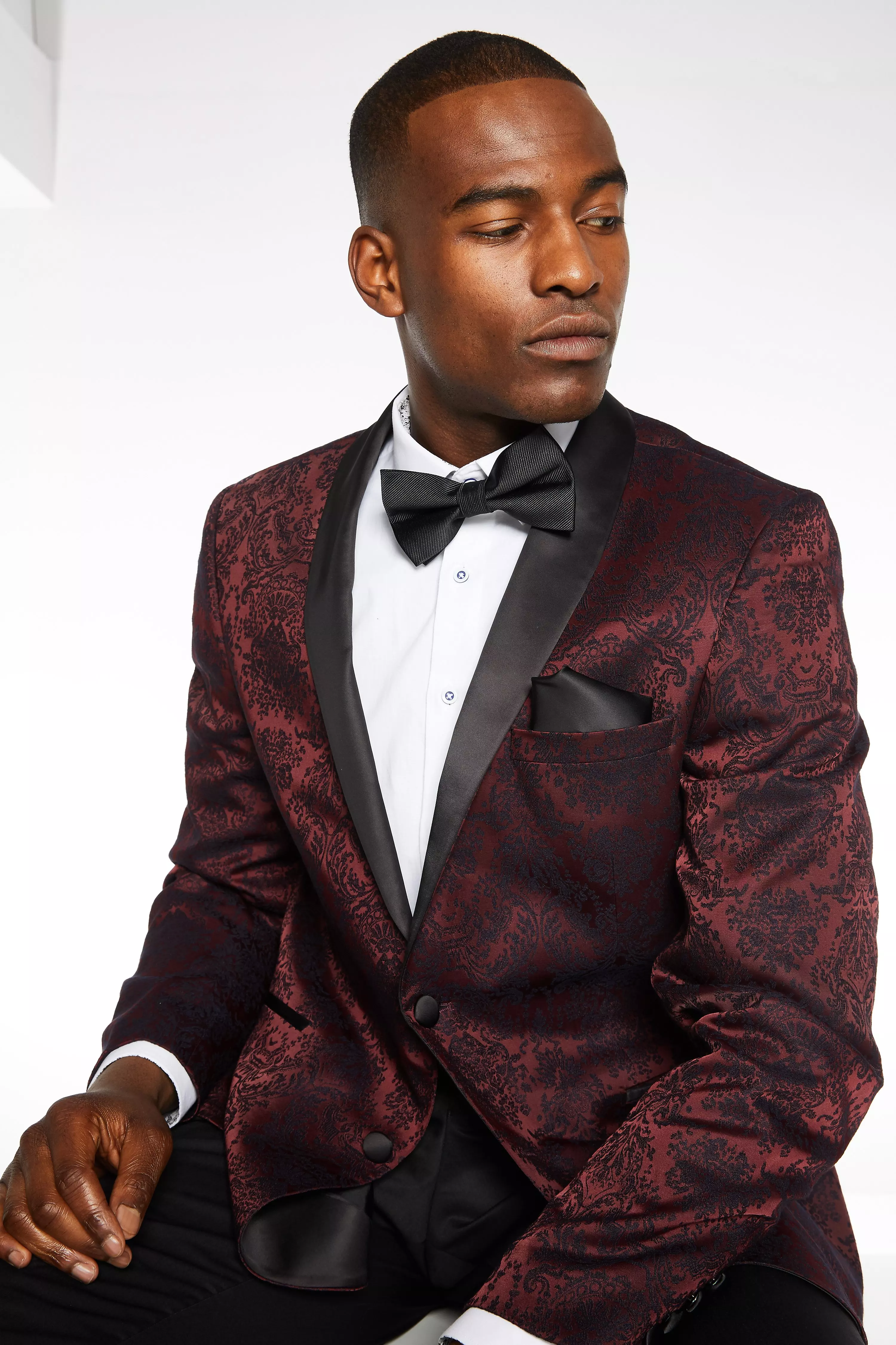 quiz burgundy jumpsuit