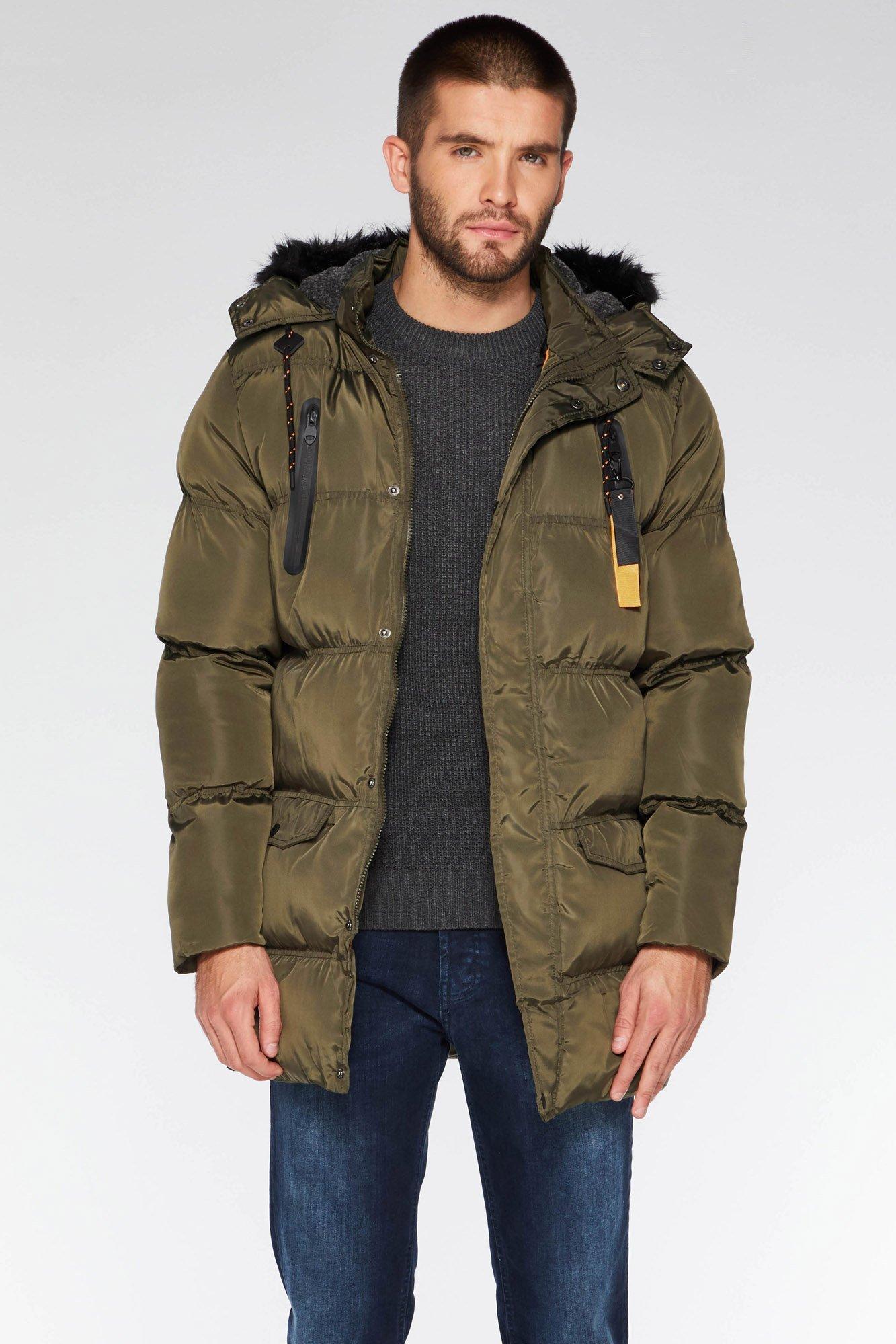 quiz long puffer coat