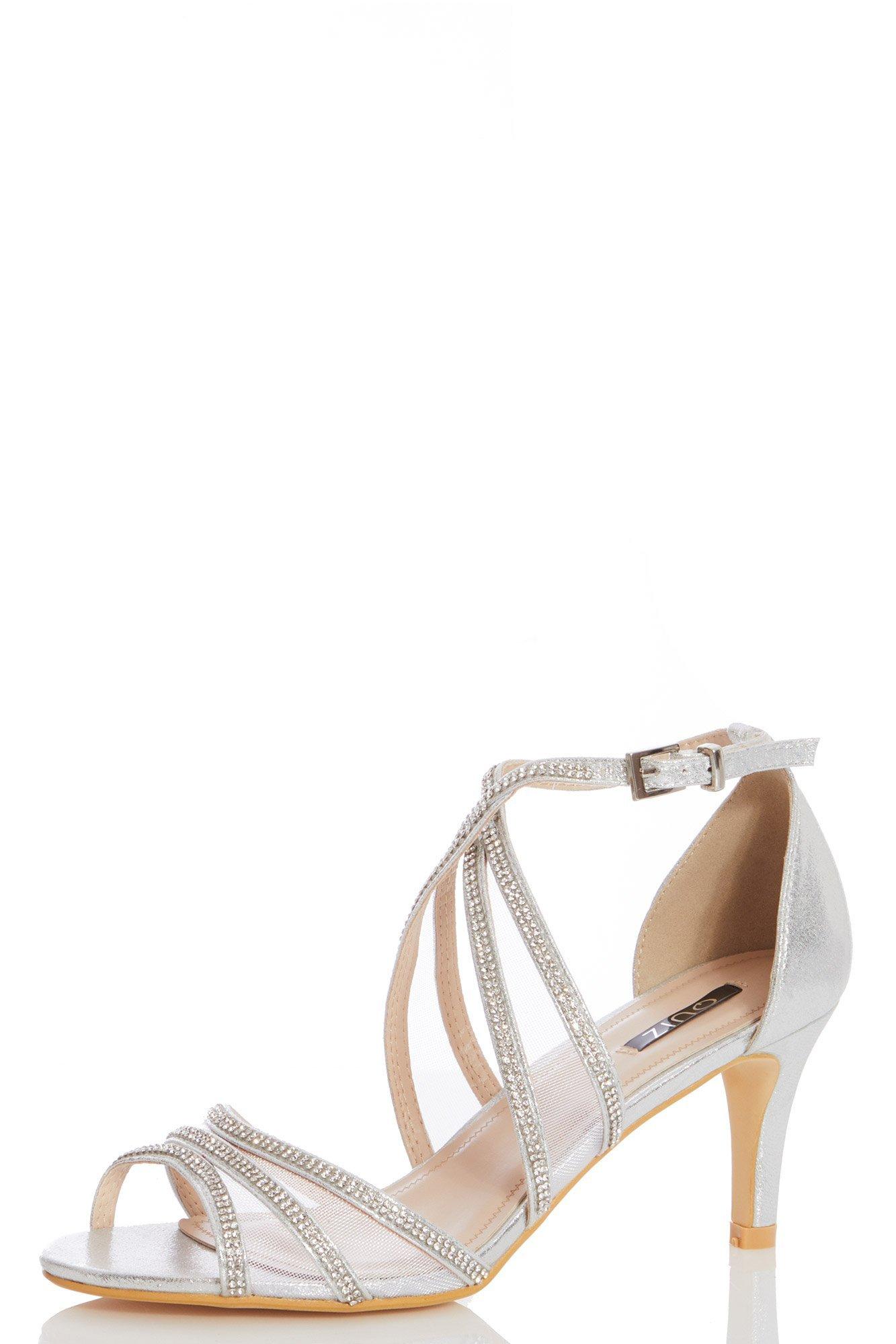 wide fit evening sandals