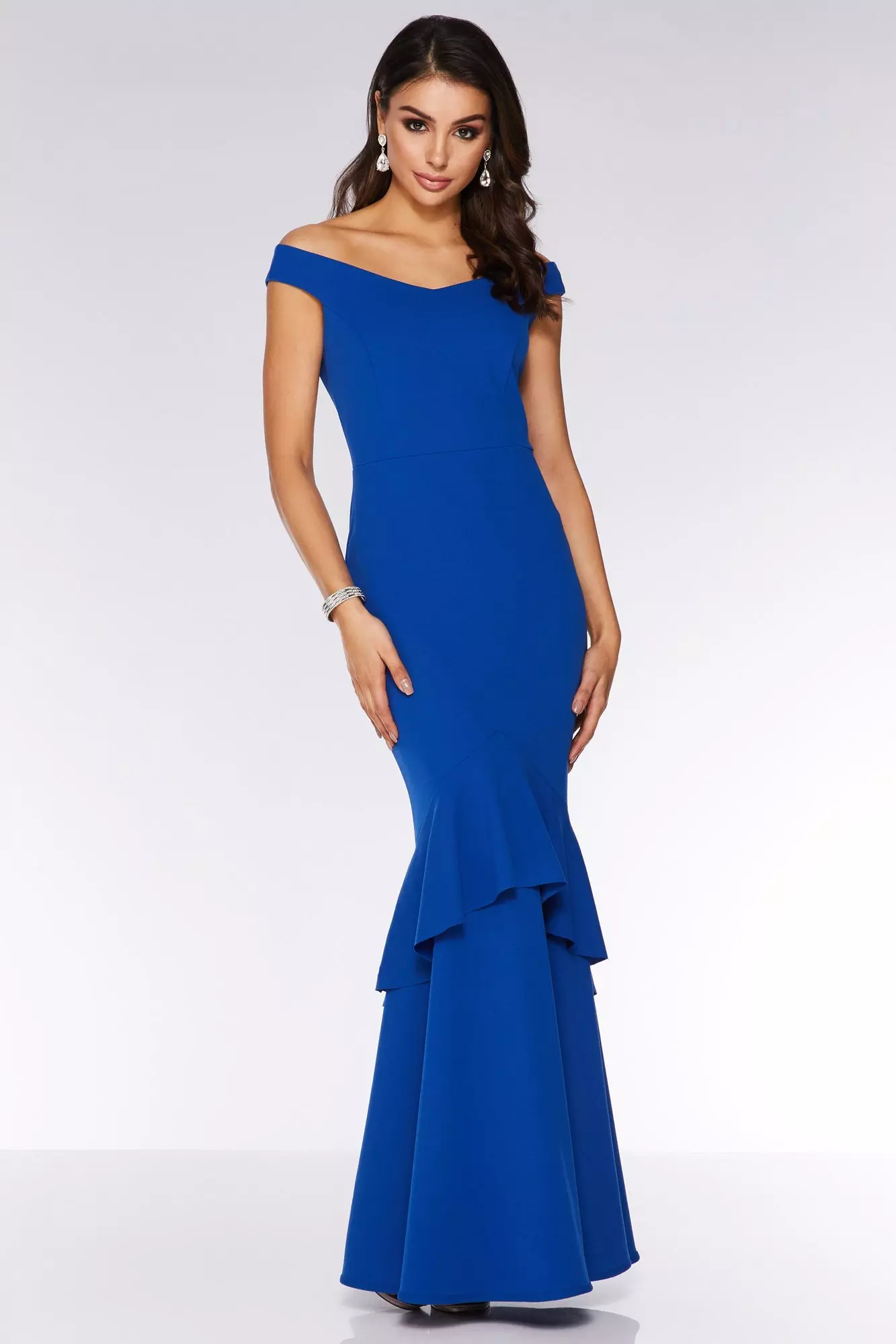 quiz royal blue maxi dress