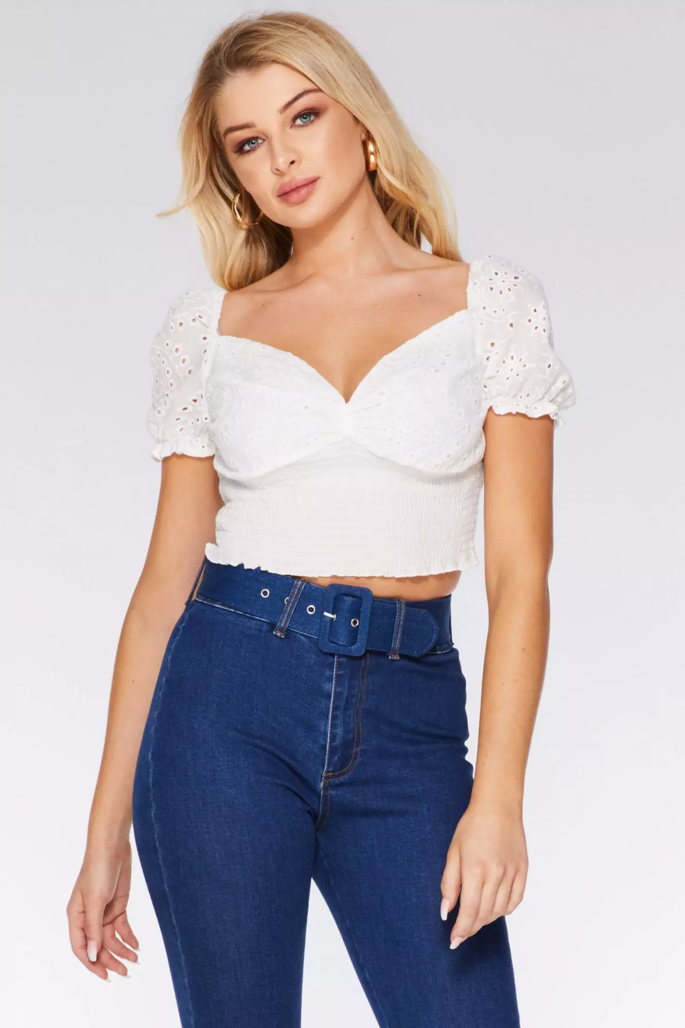 quiz crochet top