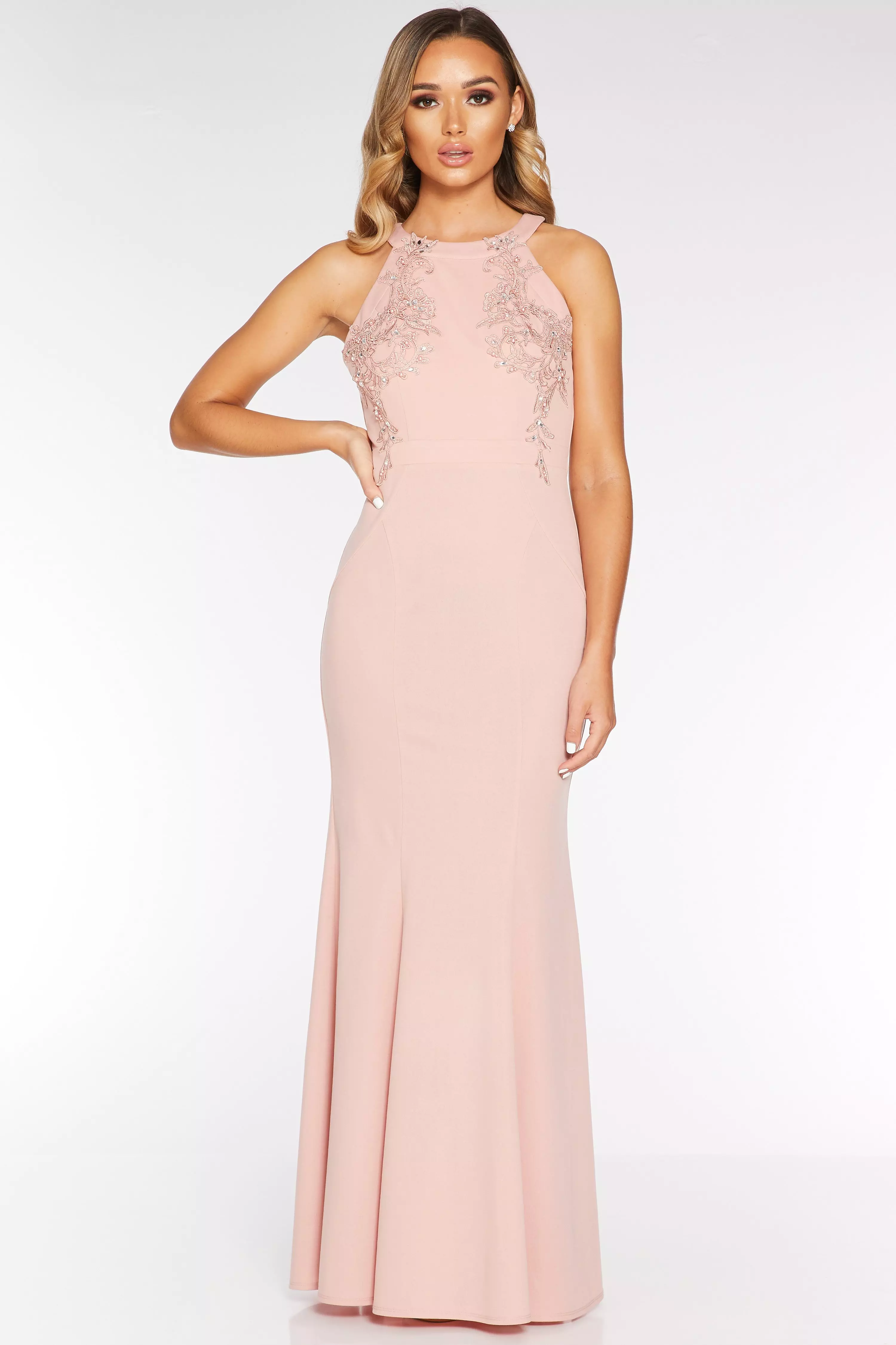 quiz backless dress