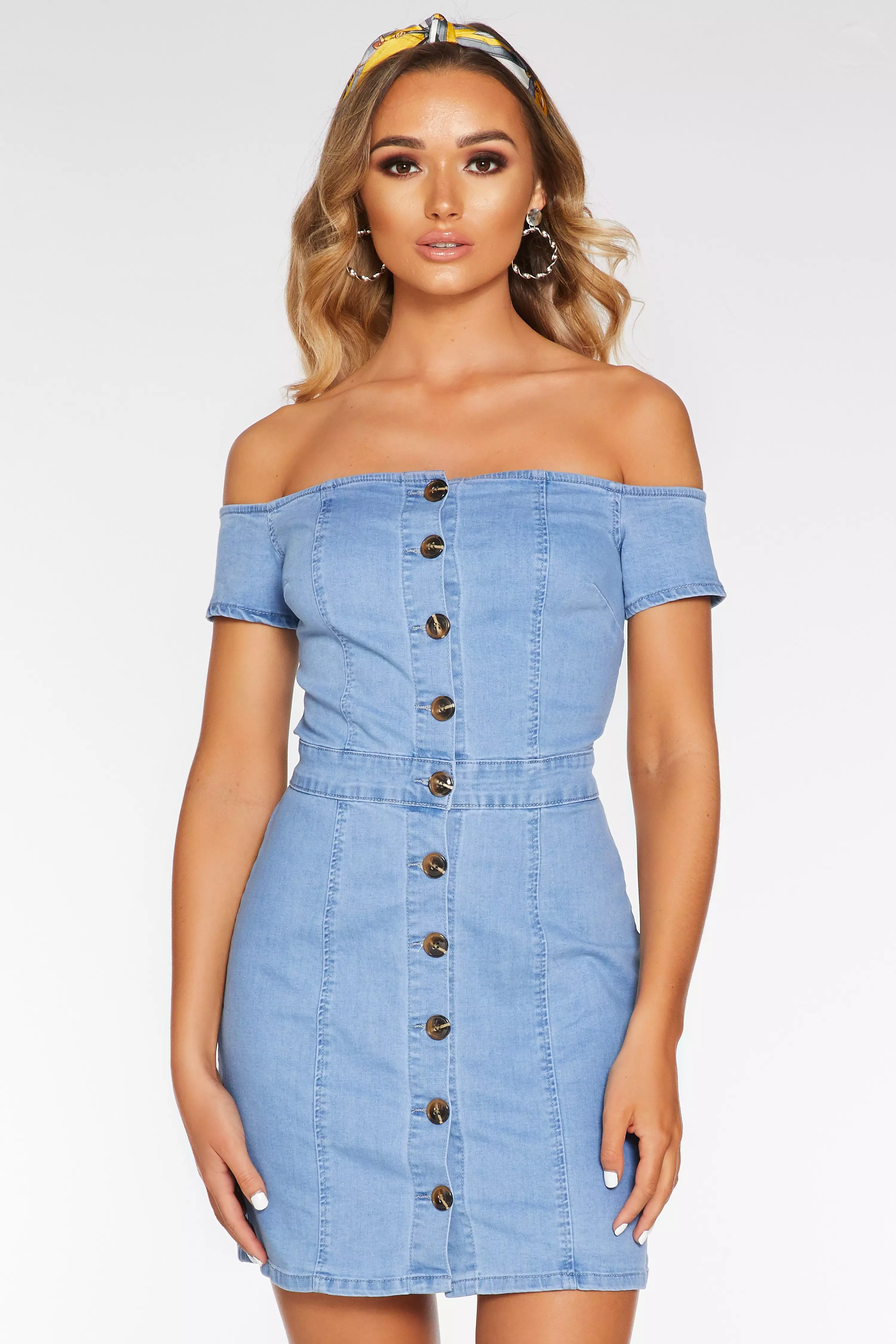quiz clothing denim dress