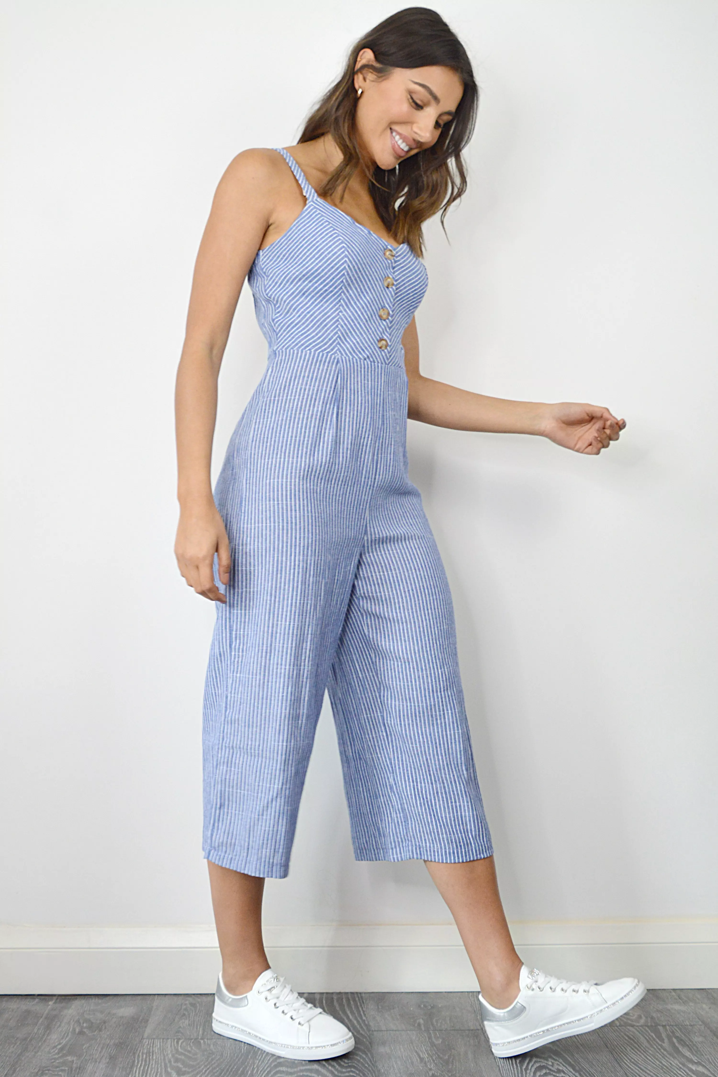 quiz blue jumpsuit