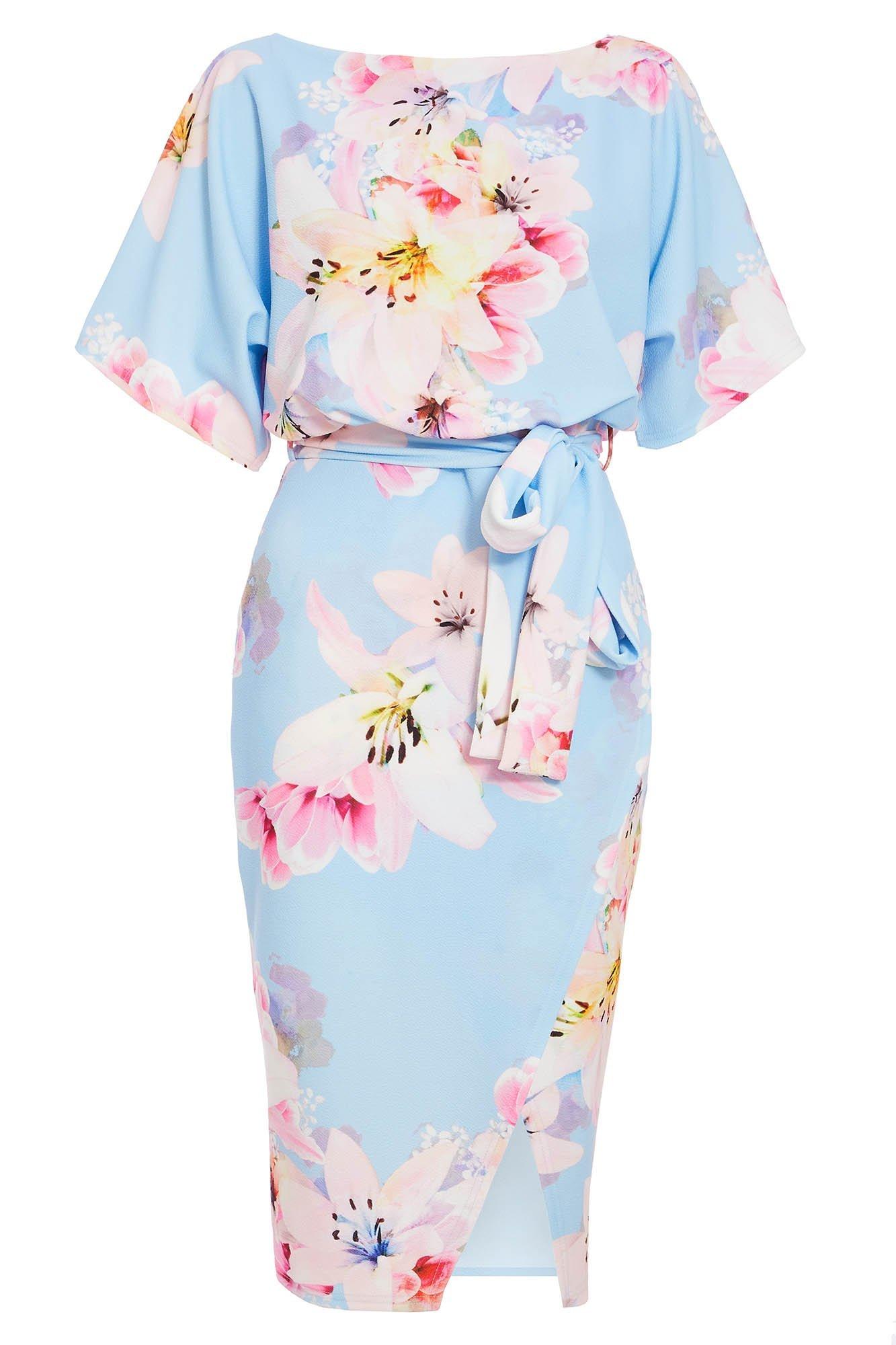 quiz pale blue jumpsuit