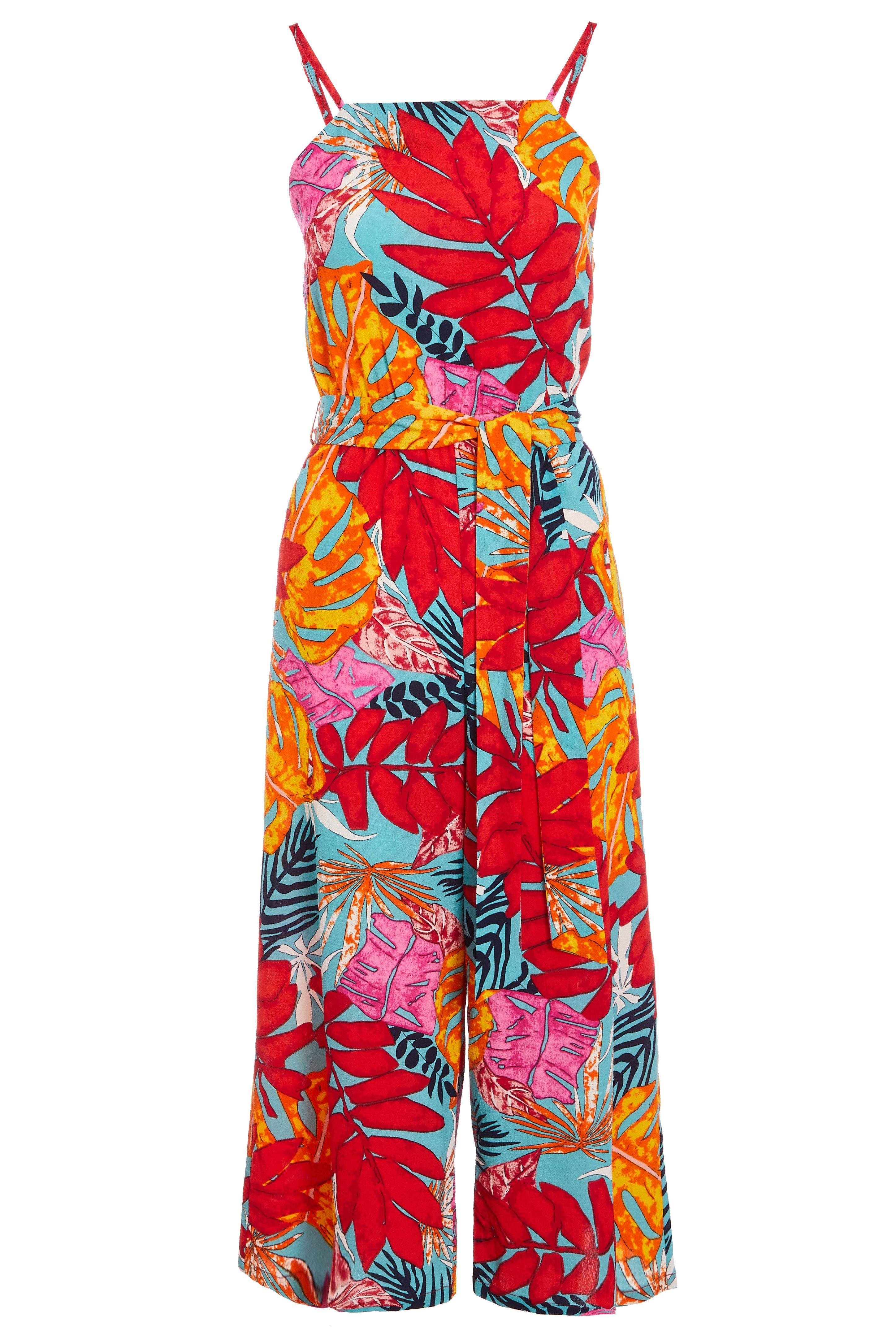 quiz tropical jumpsuit