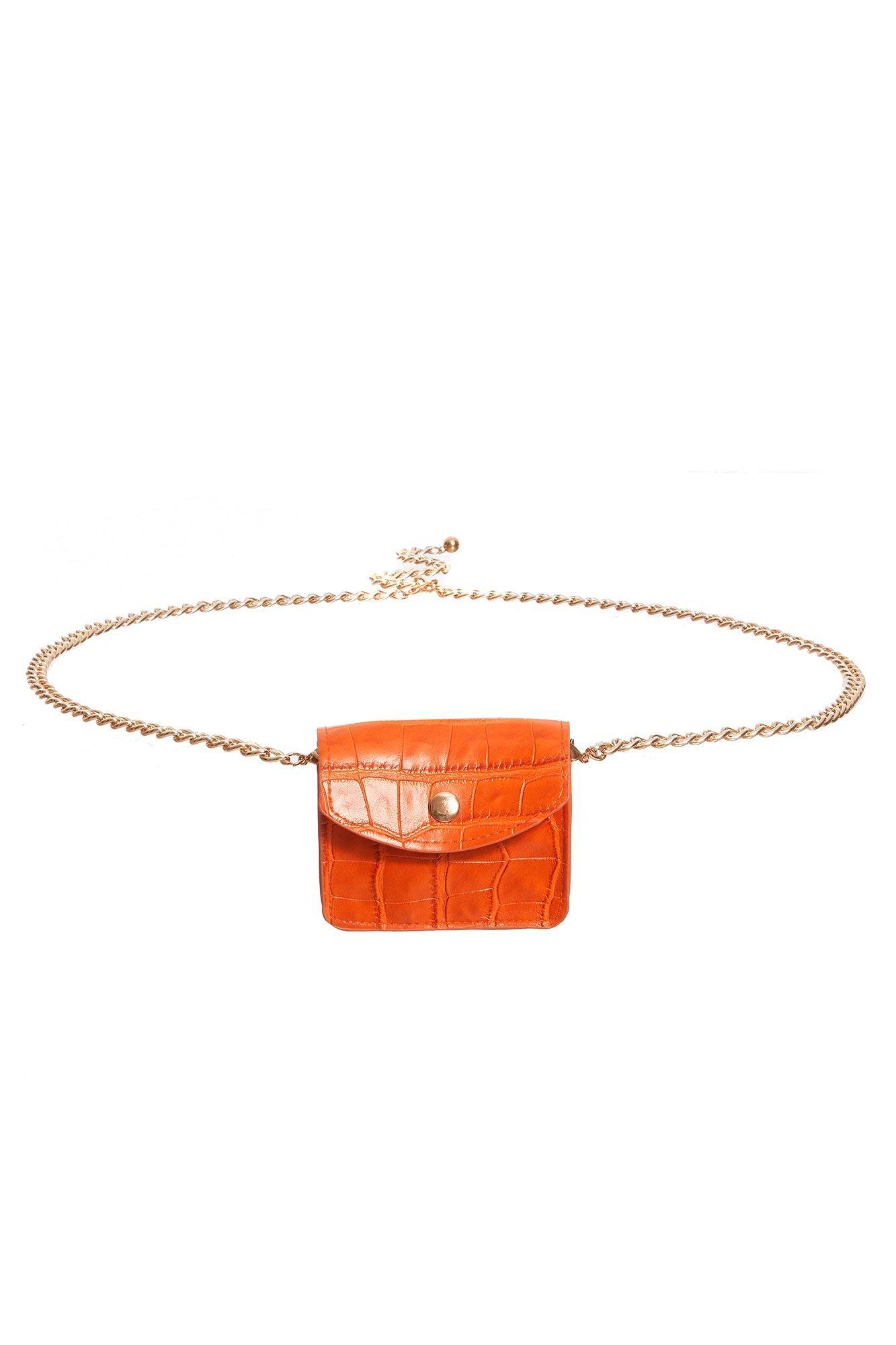 belt bag orange