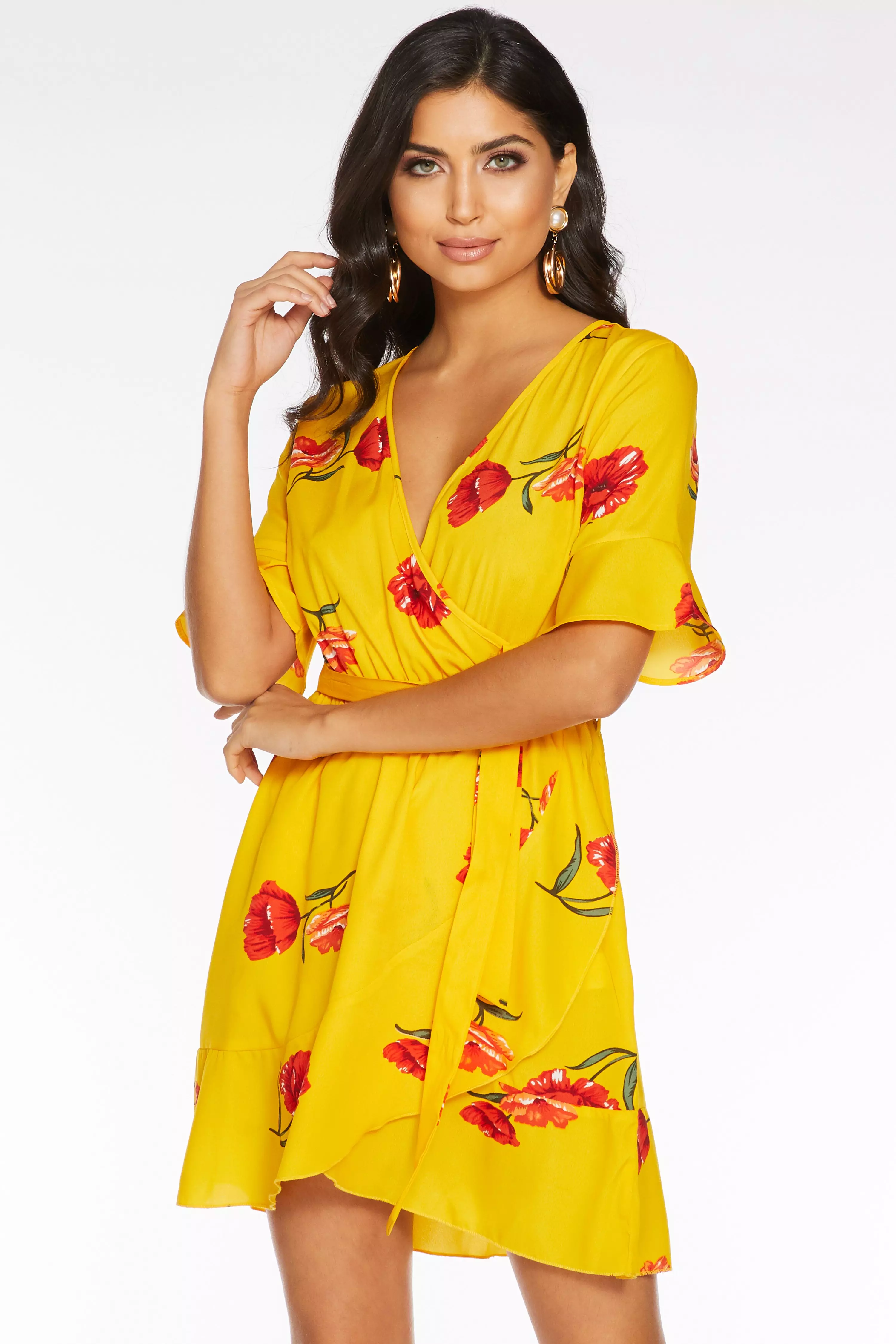 quiz clothing red dress