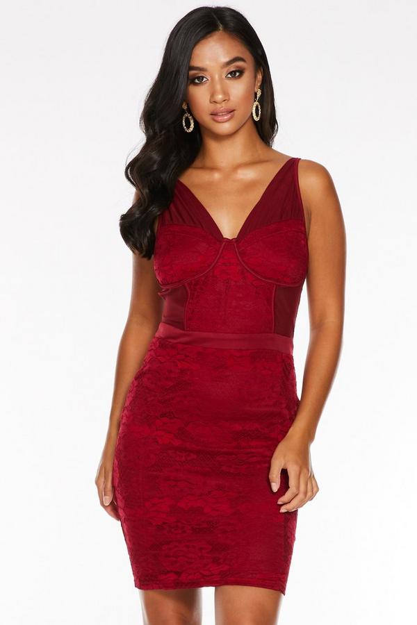 quiz berry sequin bodycon dress for sale