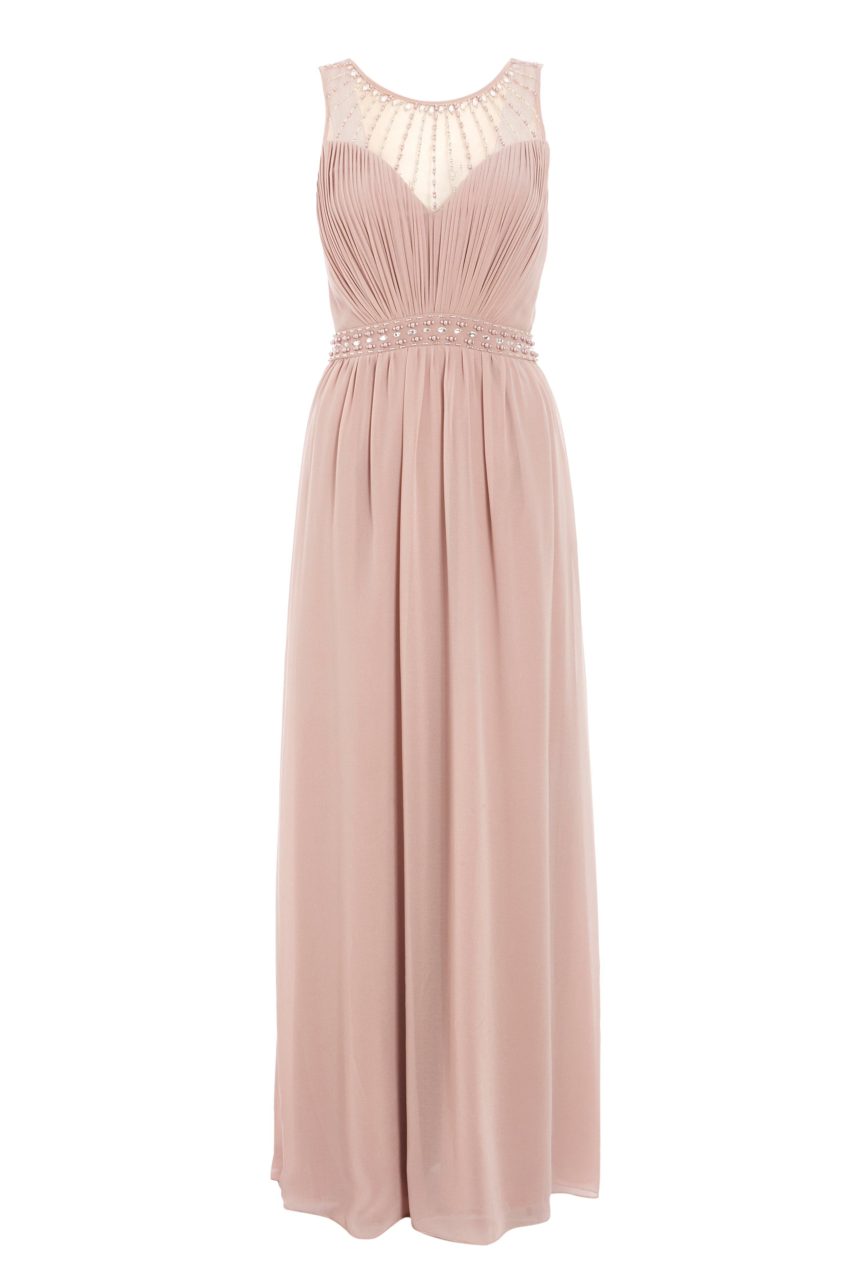 quiz mocha bridesmaid dress