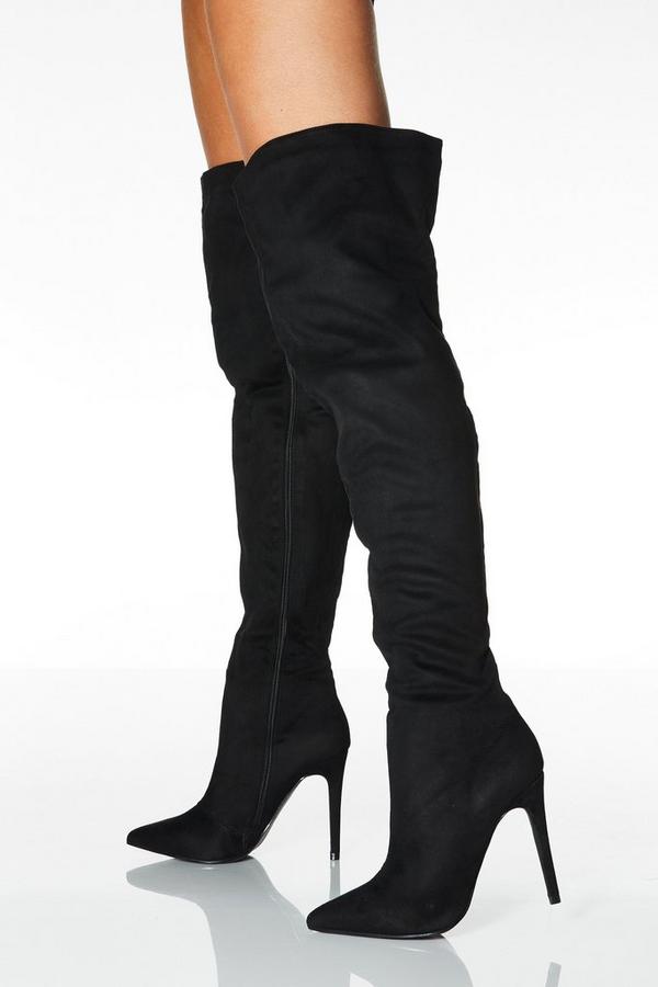 pointed stiletto boots