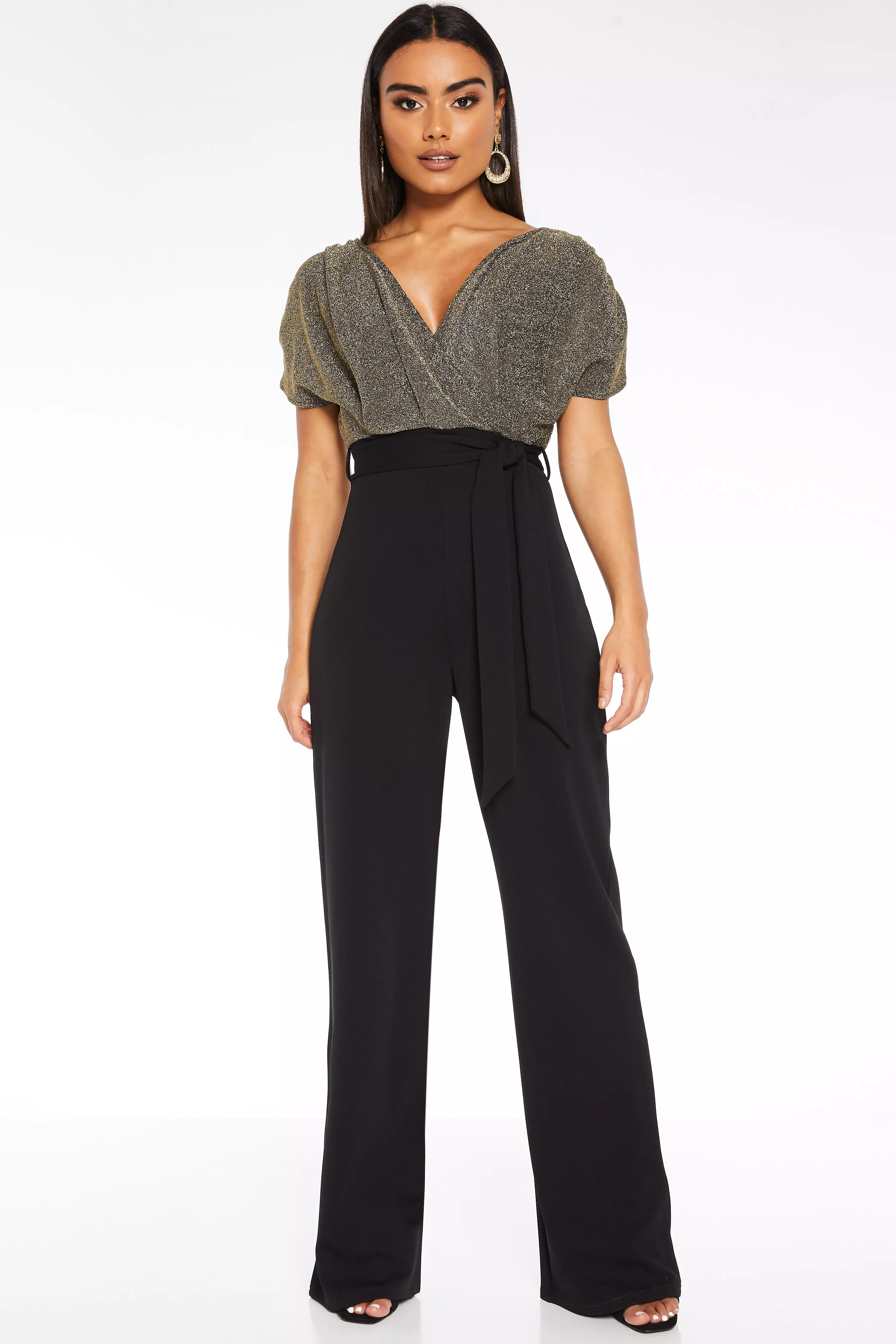 quiz batwing playsuit