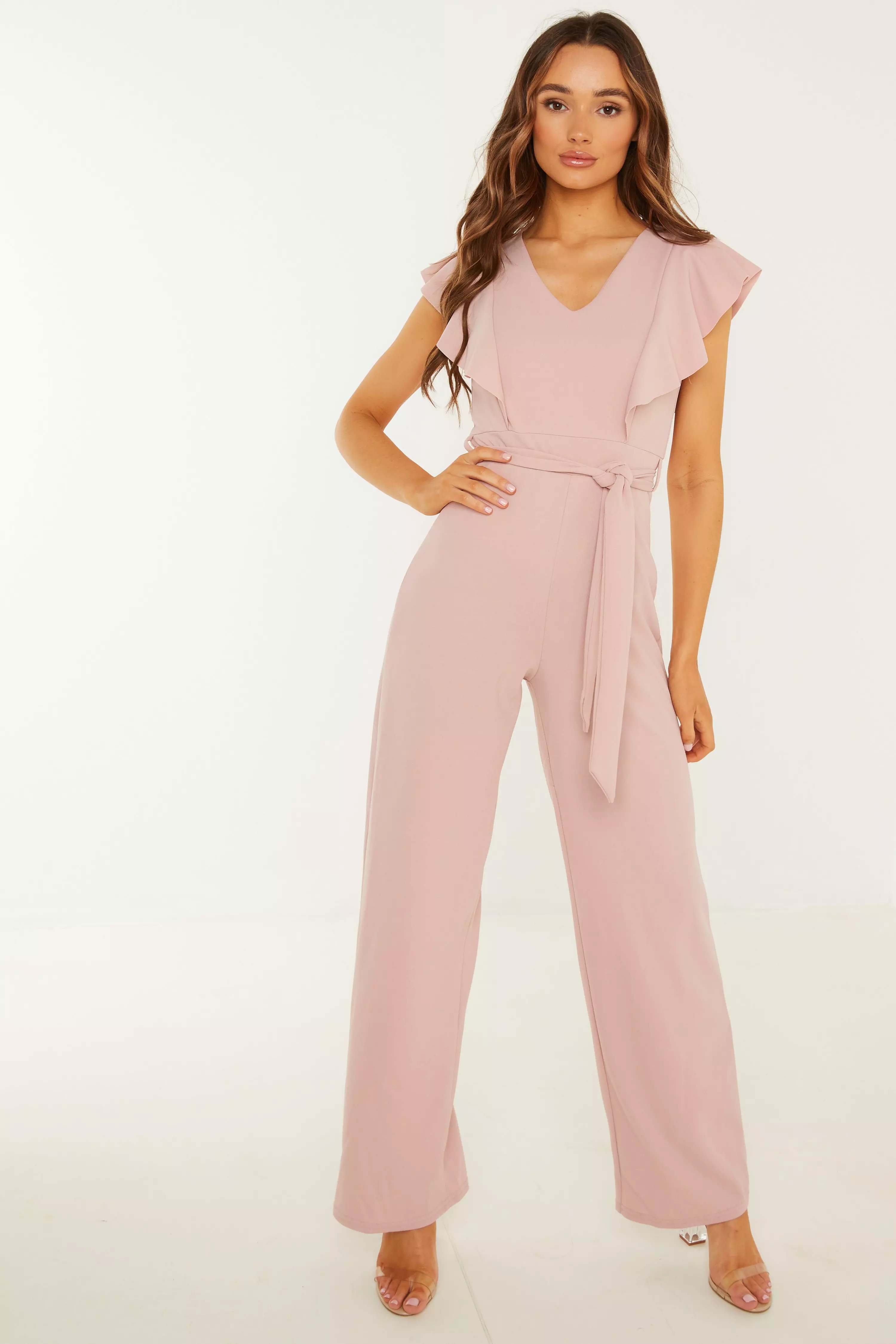 quiz pink jumpsuit