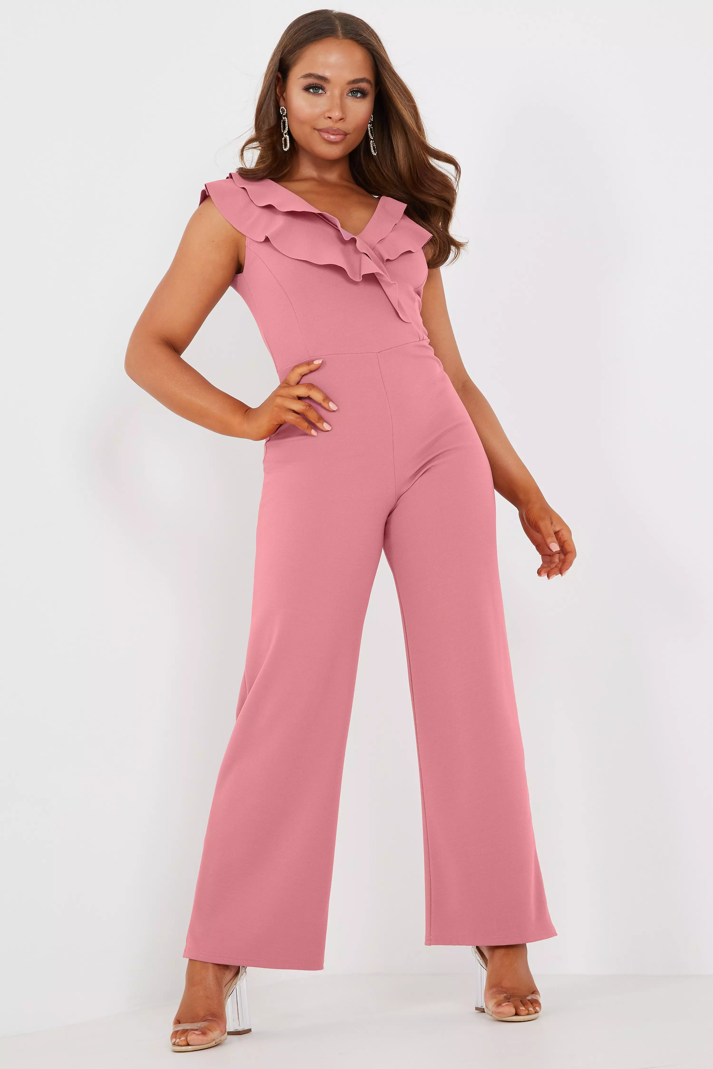 quiz pink jumpsuit