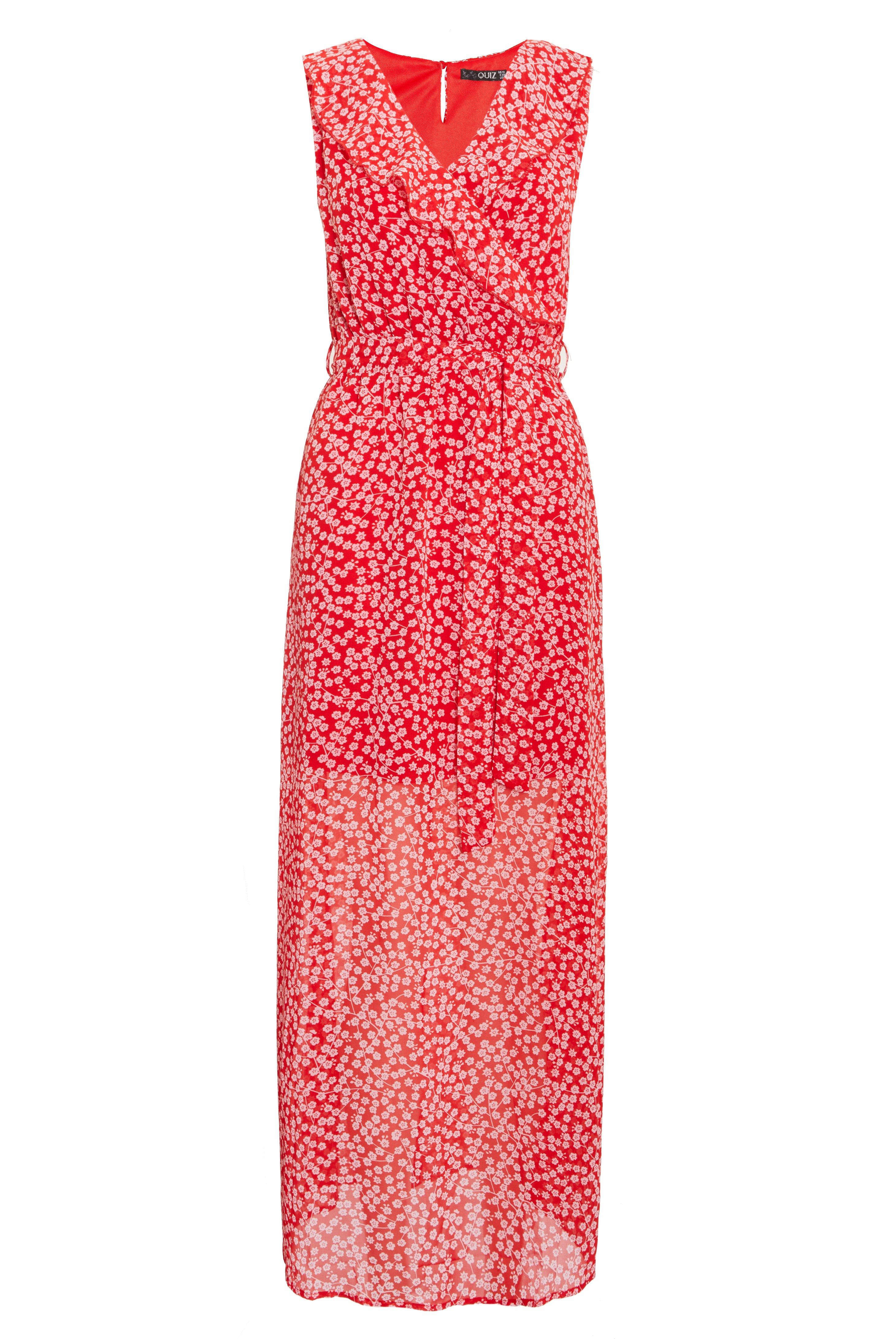 quiz white maxi dress