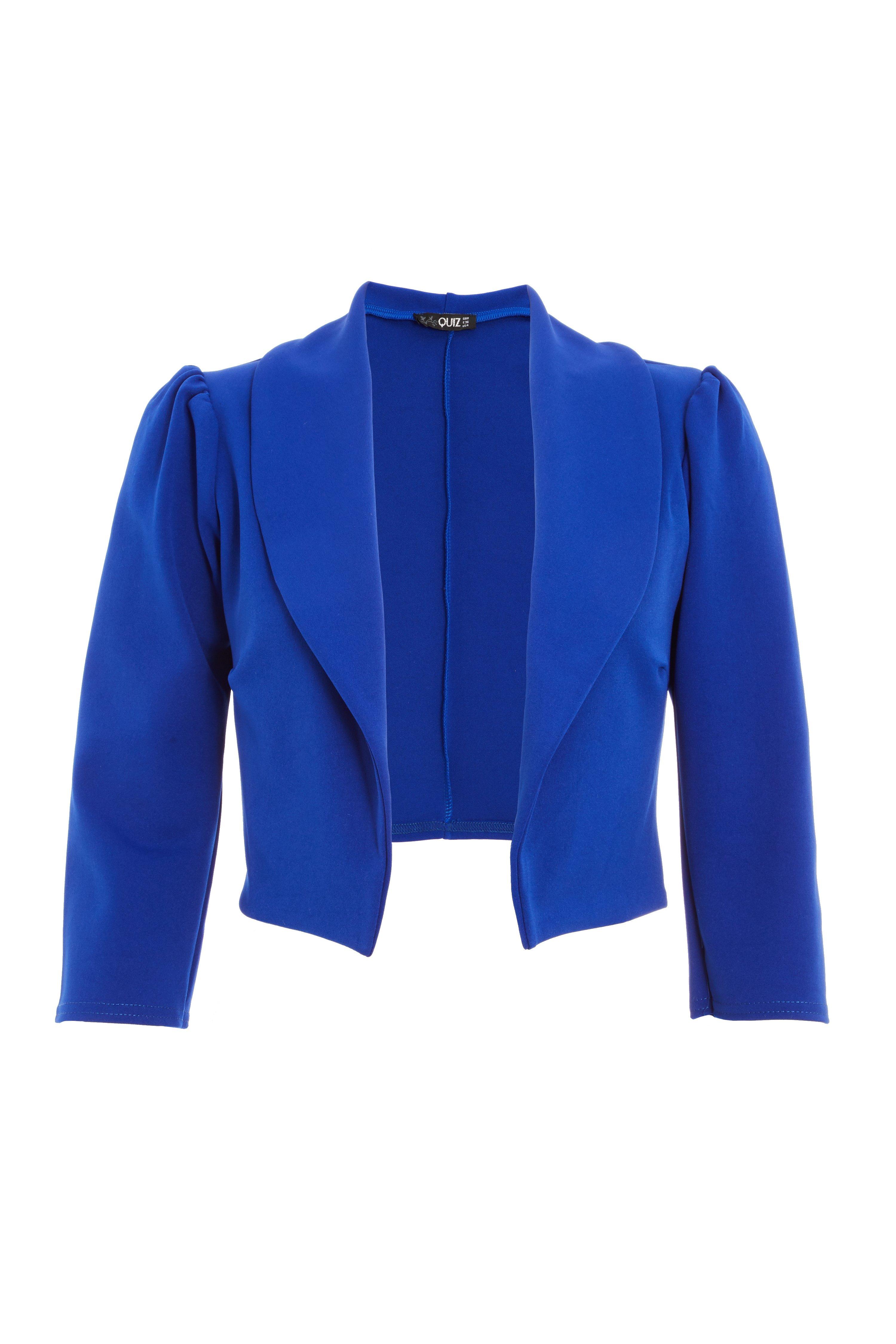 quiz royal blue jacket