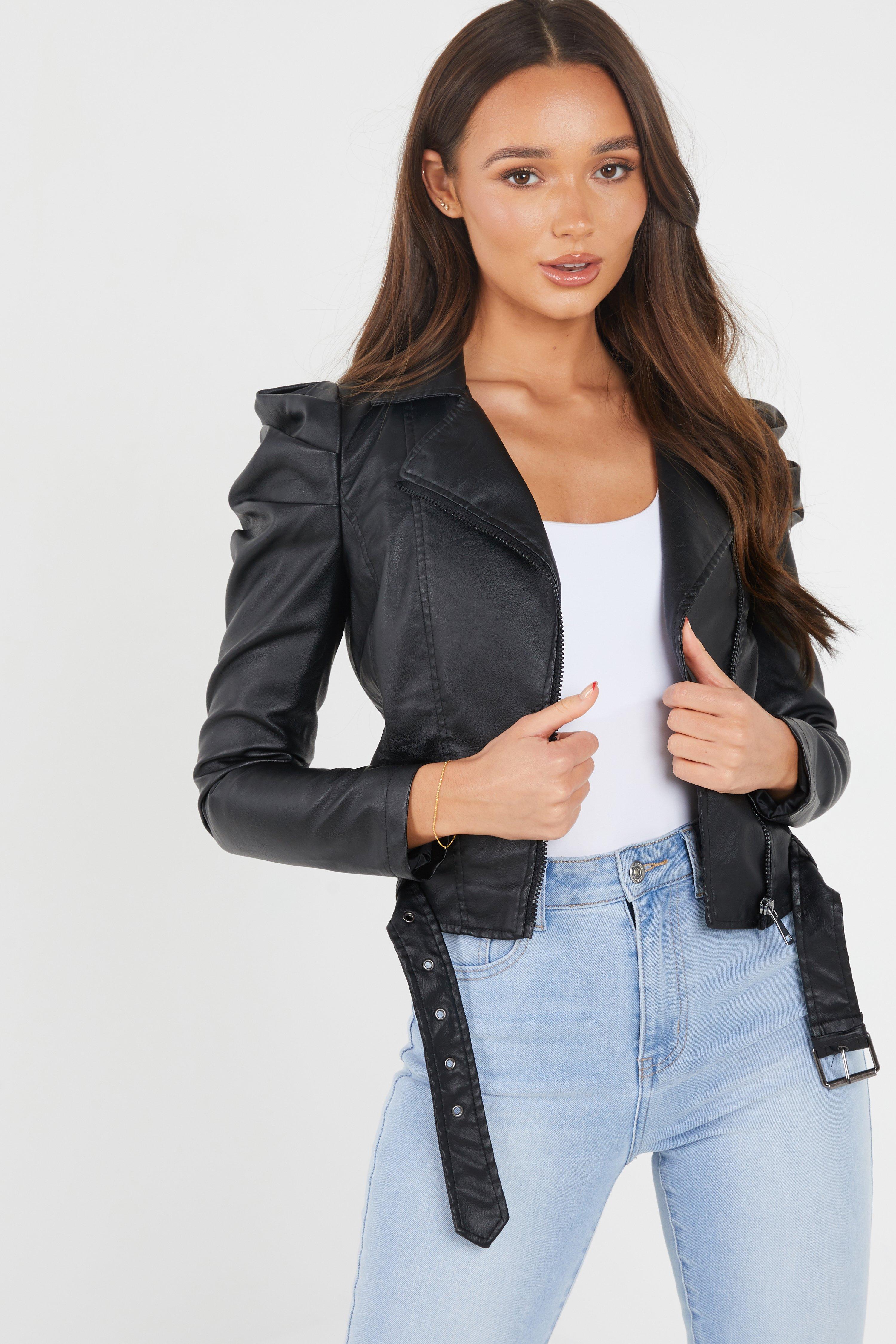 puff sleeve jacket