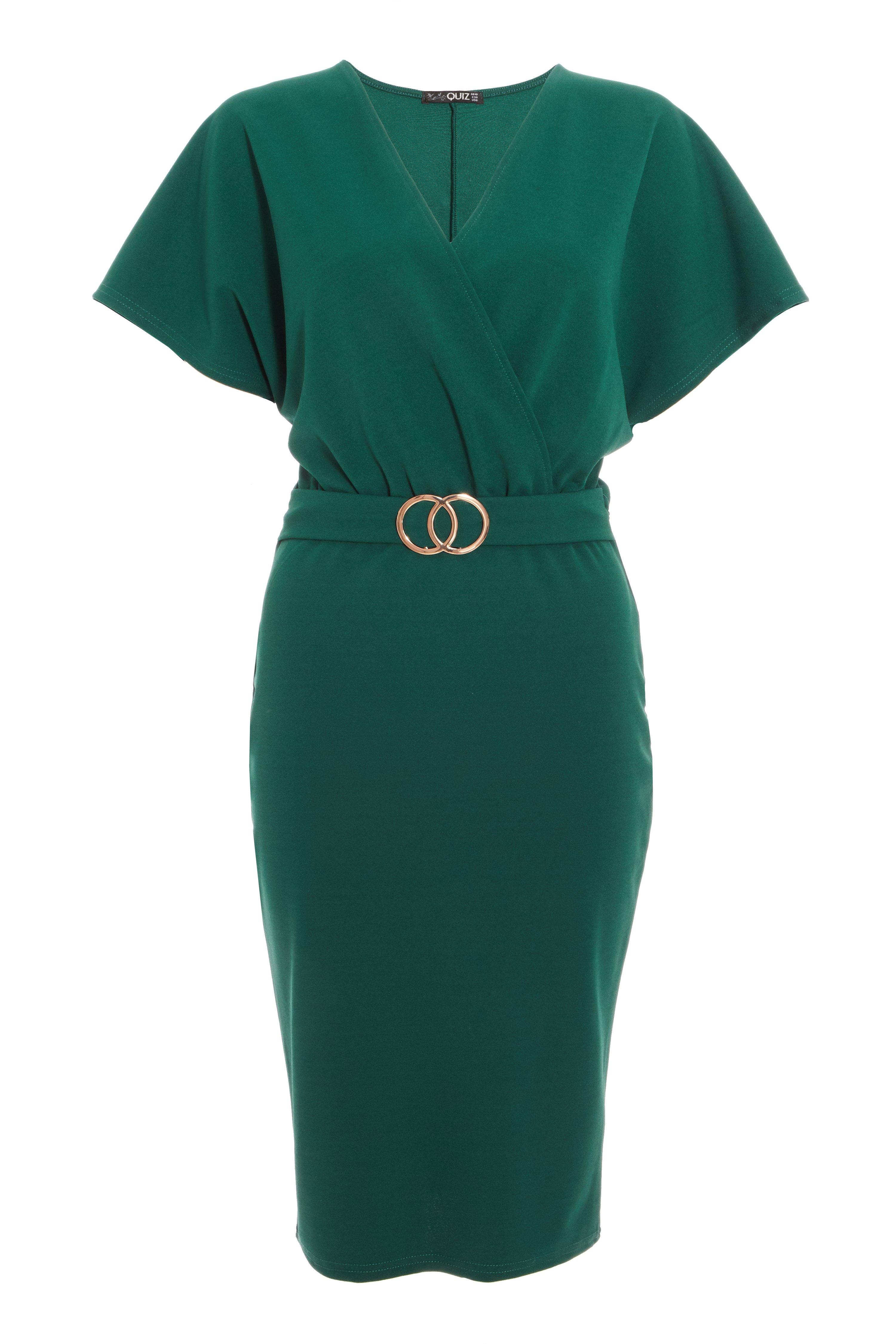 quiz green dress