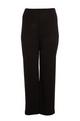 Curve Black Ribbed Palazzo Trousers