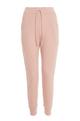 Petite Pink Ribbed Trousers