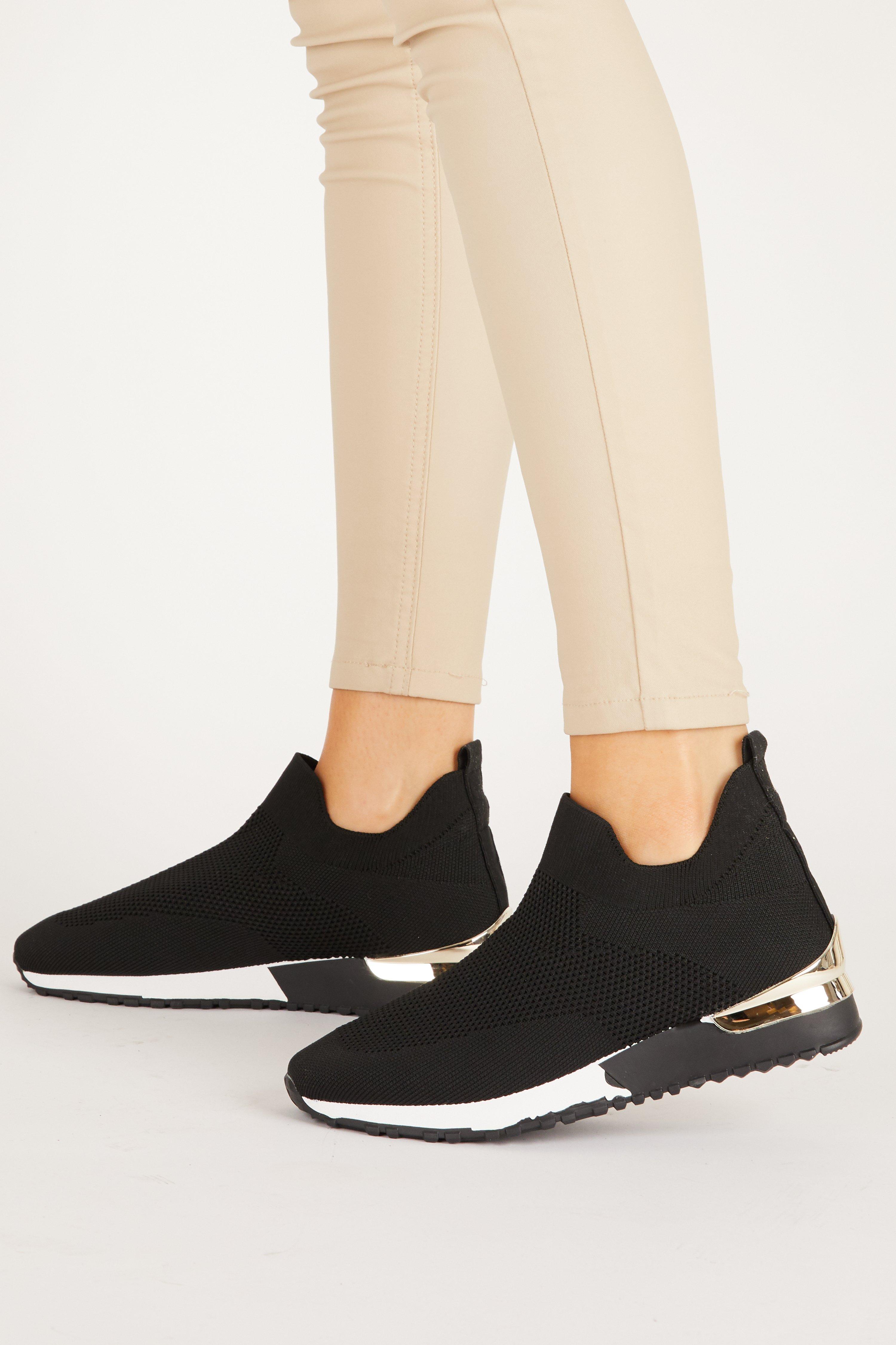 cheap knitted trainers