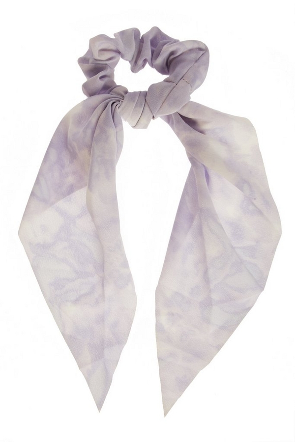Lilac Tie Dye Scrunchie