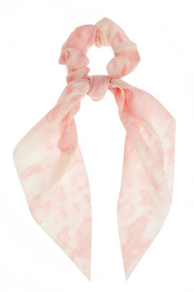 Pink Tie Dye Scrunchie