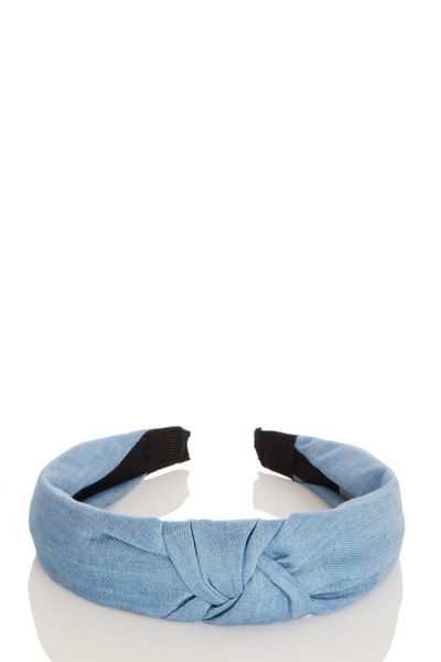 Blue Denim Headband