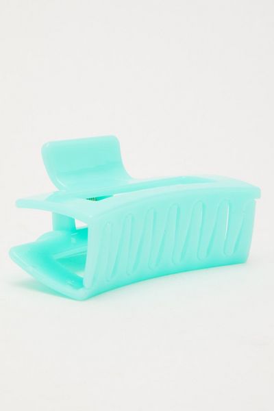 Mint Rectangle Hair Claw