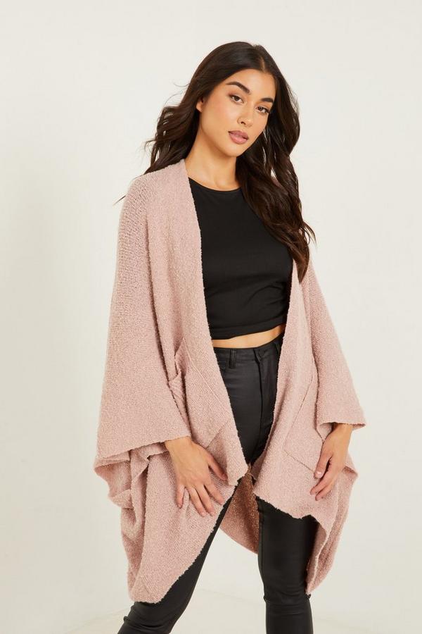 Pink Cape with Pockets