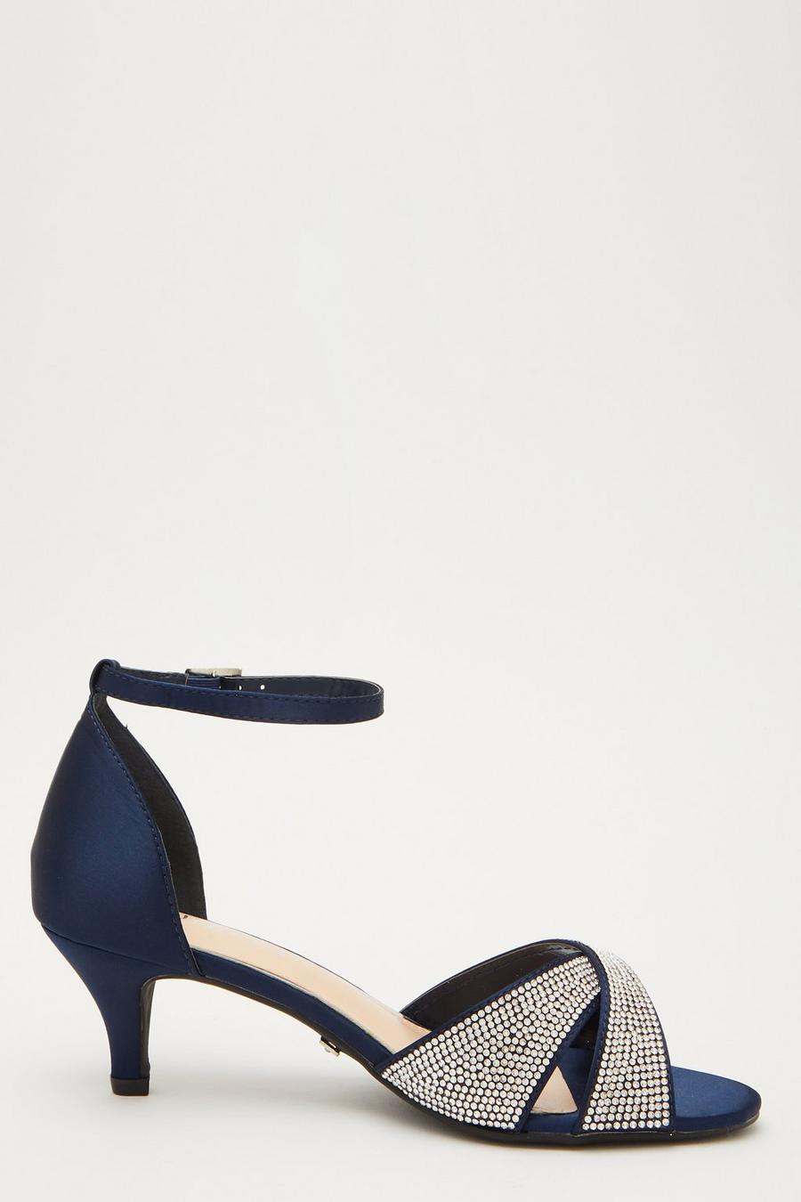 wide fit navy wedding shoes